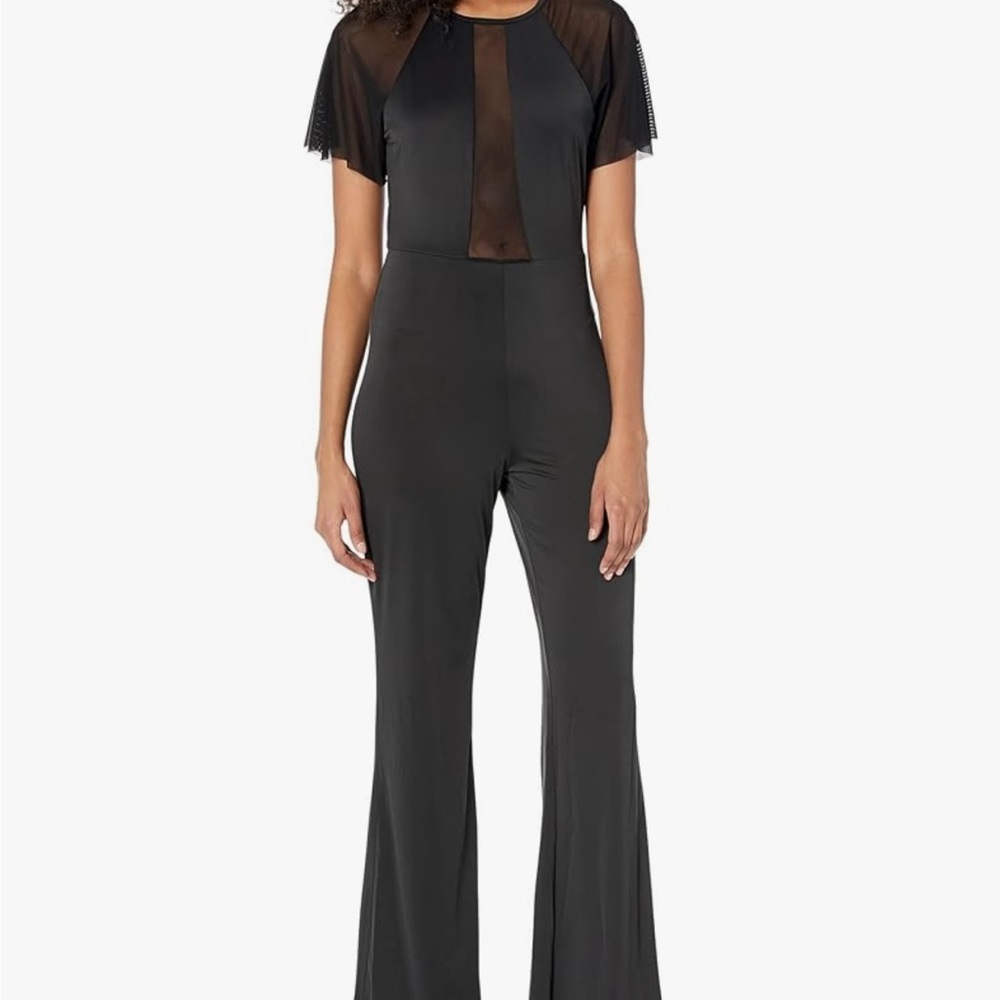 Bebe Black Jumpsuit